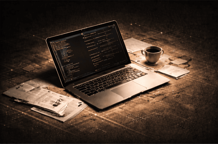 Engineers reviewing software architecture and code